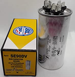Smart Electrics Round Capacitator 4x370/440 Volts - SE440