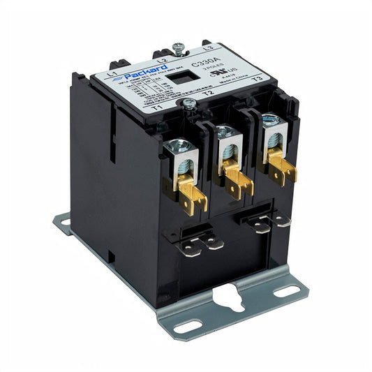 Packard 3 Pole, 30 AMP, 240 Volt Contactor TC303C