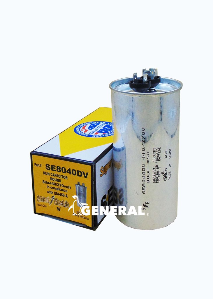 Smart Electric Run Capacitor 50+5x440/370 Volt SE97DV