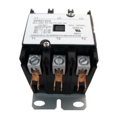 Supco 3 Pole Definite Purpose Contactor Coil 208-240 Vac 50/60HZ