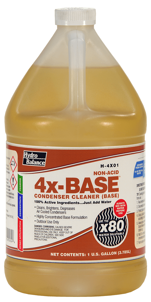 Hydro Balance 4X Base Coil Cleaner H4X01