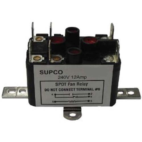 Supco 12 AMP, 240 Volt Relay HN61KK324B