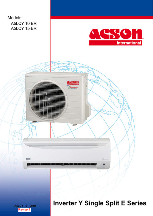 ACSON Inverter Split unit 24,000 BTU 220V A5WMY25LR