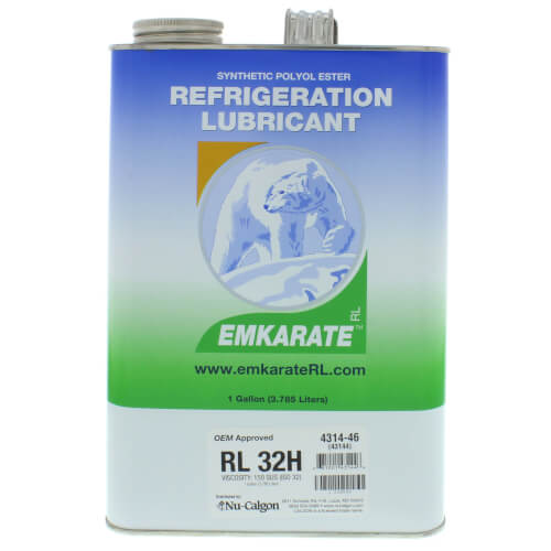 Emkarate Synthetic Polyol Ester Refrigeration Lubricant 1 Gallon RL32H