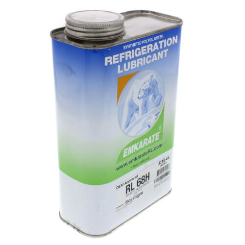 Emkarate Synthetic Polyol Ester Refrigeration Lubricant 1 Quart RL68H