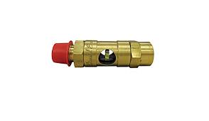 Henry Technologies Allin Liquid Eye Moisture Reactor 5/8 Male Flare Fitting x 5/8 Female Flare Fitting SG 207