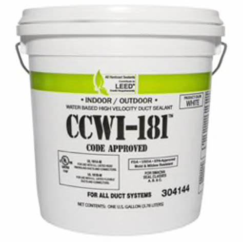 White Mastic 1 Gallon CCW181