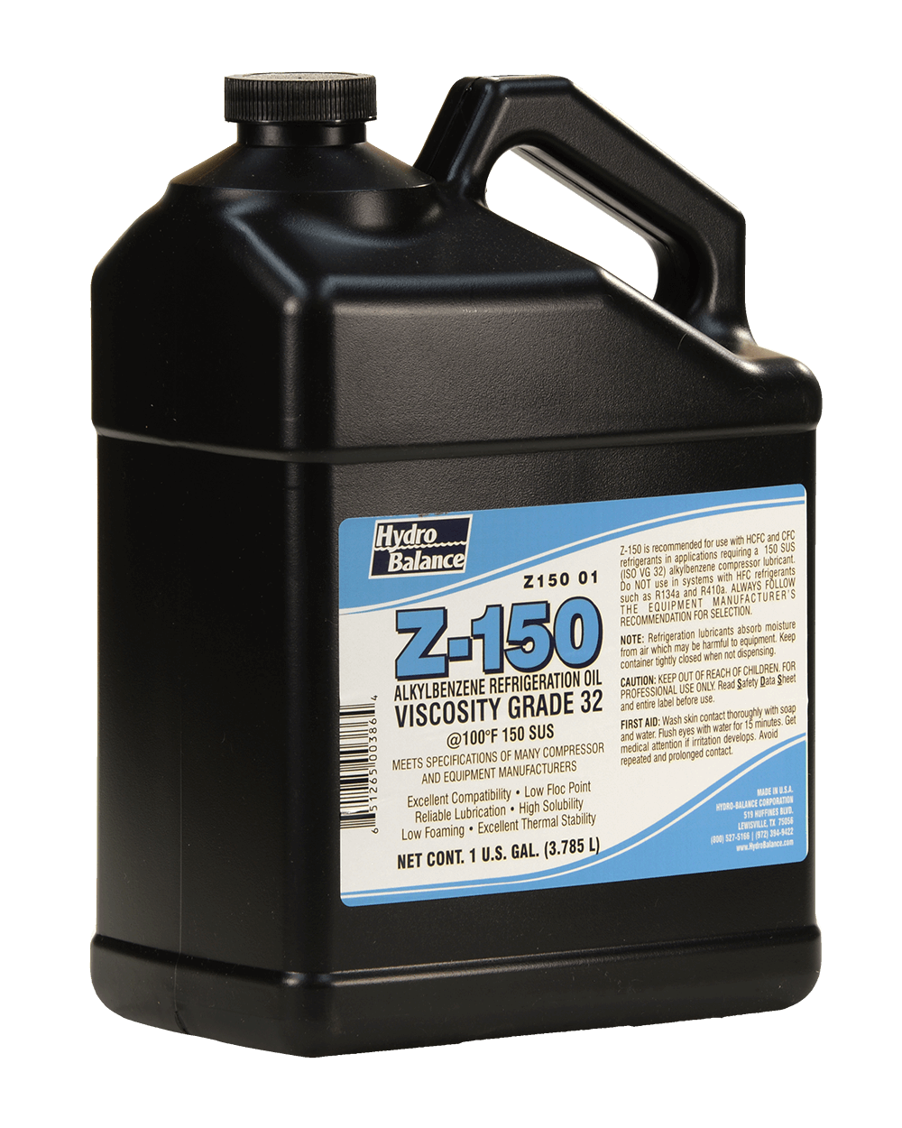 Hydro Balance Alkylbenzene Refrigeration Oil Z150