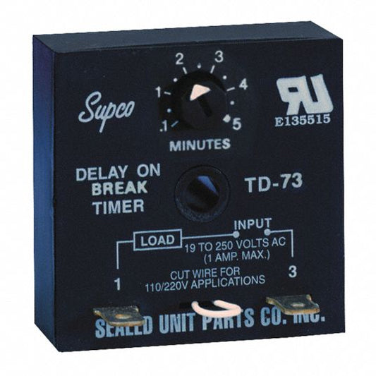 Supco Delay On Break Timer TD73