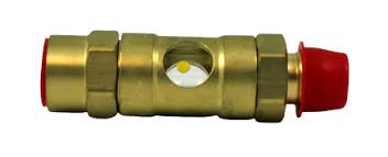 Supco 5/8 Male Flare x 5/8 Female flare Sight Glass SG207