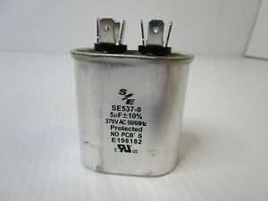 Smart Electric 5 MFD, 370 Volt Run Capacitor SE537-O